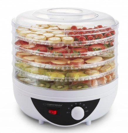 Esperanza EKD002 hydreringsmaskine til mad Sort, Transparent, Hvid 250 W #2