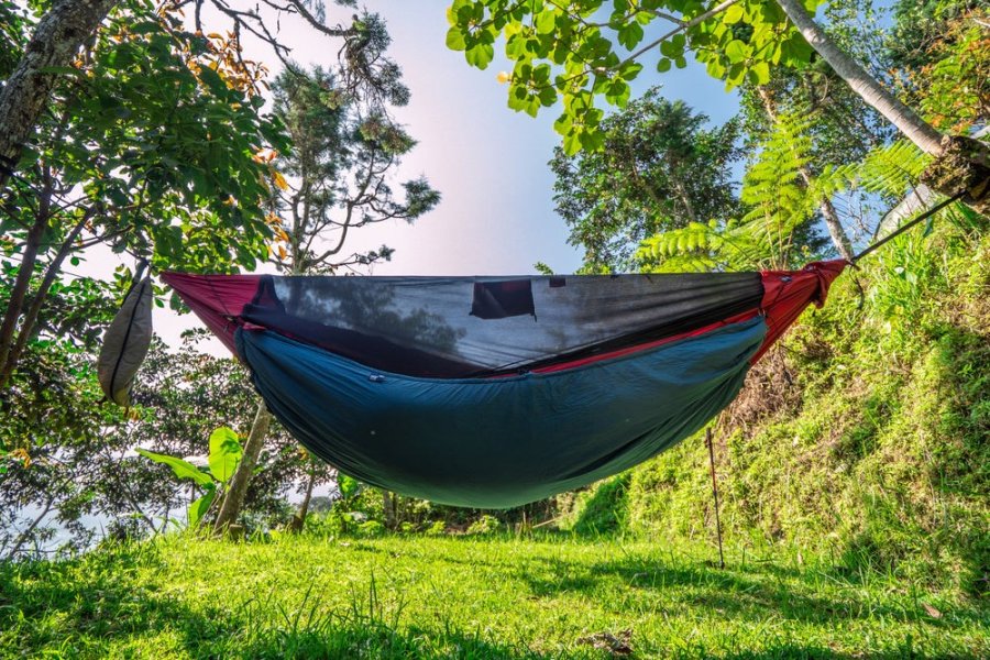 Ticket To The Moon PRO HAMMOCK H�ngende h�ngek�je 1 person(er) Nylon M�rkegr�n #3