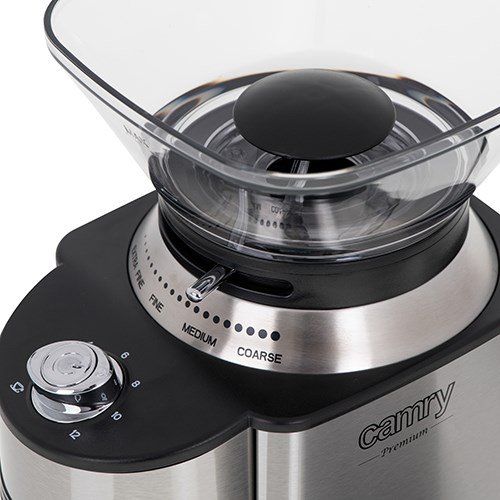 Camry Premium CR 4443 kaffemlle 200 W Sort, Rustfrit stl #5