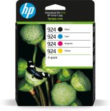 HP 924 original blkpatron, CMYK kombipakke med 4 stk. #1