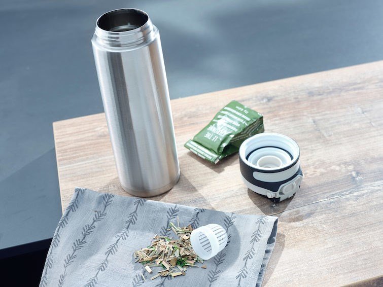 Leifheit 03272 rejsekrus 600 ml Slv Rustfrit stl #5