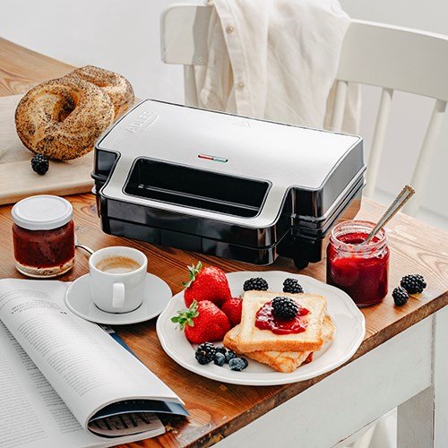 Adler AD 3073 Sandwich-brdrister Slv - Sort #12