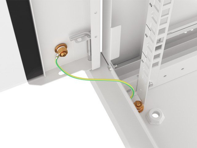 Lanberg WF01-6612-10S stativ 12U Vgmonteret stativ Gr #5