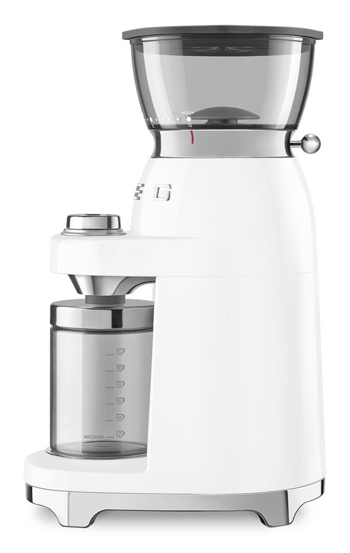 Smeg 50's Style Kaffekv�rn CGF03WHEU Hvid #3