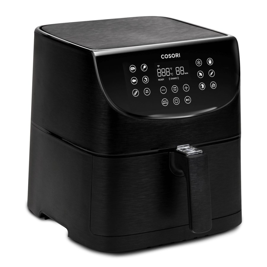 Cosori Smart Chef Edition Enkelt 5,5 L Enkeltstende 1700 W Varmluftsteger Sort #1