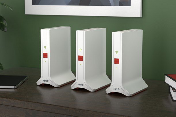 Mesh Set 4200 Dual-band (2,4 GHz / 5 GHz) Wi-Fi 6E (802.11ax) R�d, Hvid 2x2/4x4 #4