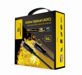Gembird CCBP-HDMI-AOC-50M-02 HDMI-kabel HDMI Type A (Standard) Sort #1
