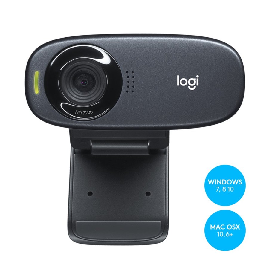Logitech 960-001065 webcam 5 MP 1280 x 720 pixel USB Sort #6