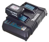 Makita batteridrevet plneklipper DLM530PT4 2x18V #15