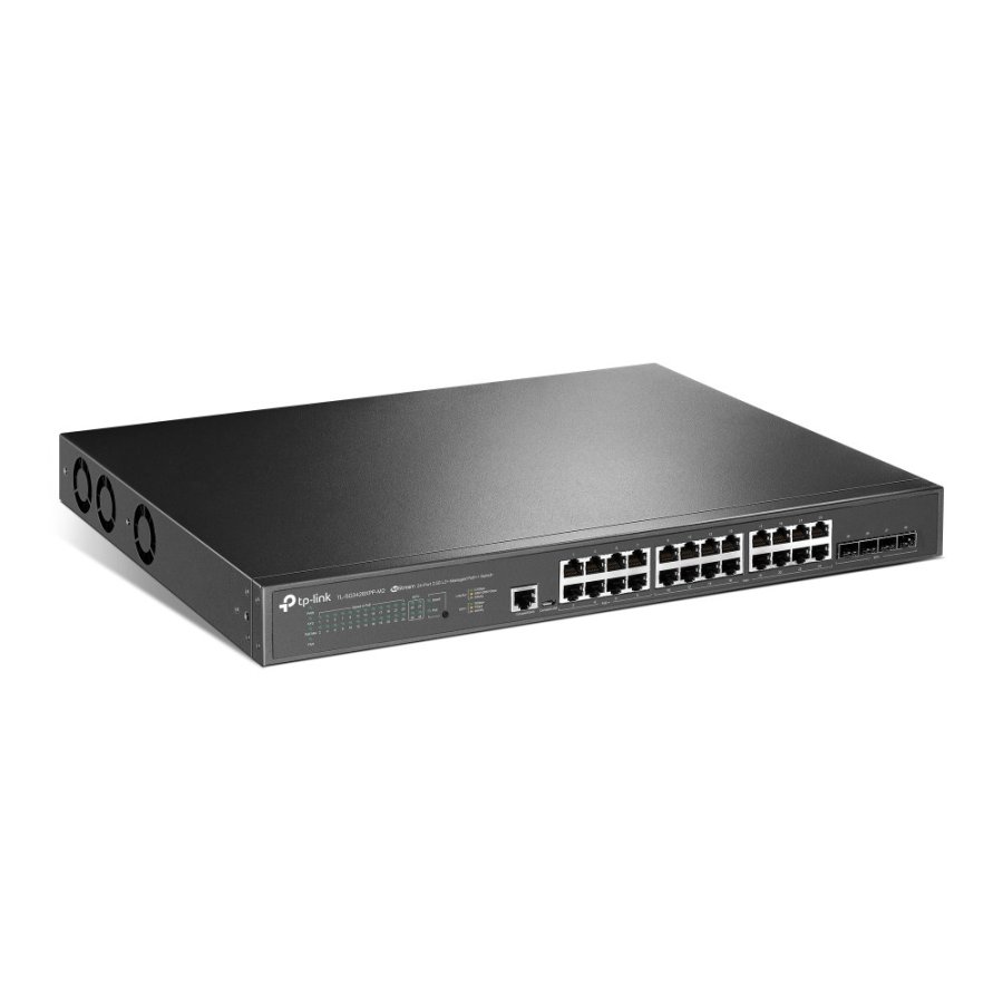 TP-Link JetStream TL-SG3428XPP-M2 netv�rksswitch Administreret L2+ 2.5G Ethernet (100/1000/2500) Str�m over Ethernet (PoE) 1U Sort #3