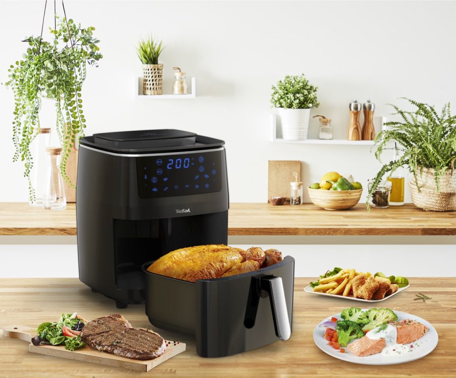 Tefal Easy Fry Grill & Steam FW2018 Enkelt Enkeltstende 1700 W Varmluftsteger Sort #7