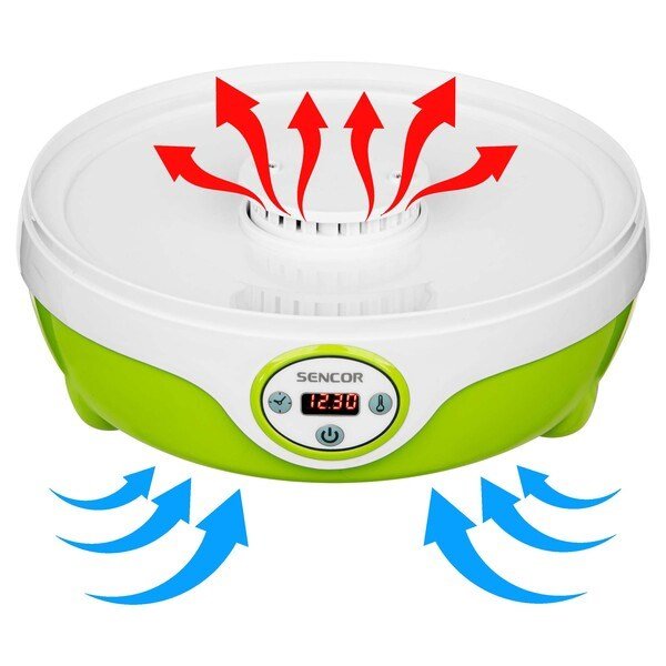 Sencor SFD 851GR hydreringsmaskine til mad Lysegr�n, Transparent 240 W #5