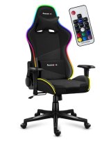 Huzaro Force 6.2 RGB PC gamingstol Spand (vugge) sde Sort #1