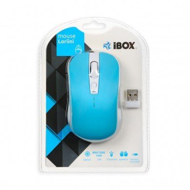 iBox LORIINI mus Ambidextrous RF trdlst Optisk 1600 dpi #3