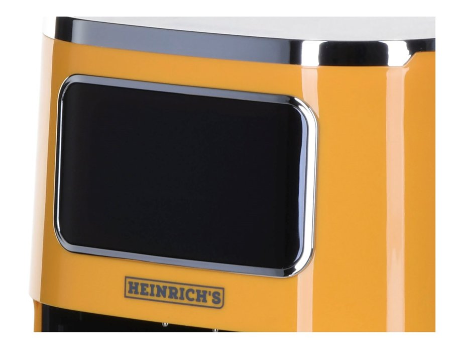 Heinrich''s HFR 8216 Varmluftsfrituregryde 5,0 l 1450 W Gul #5