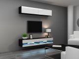 Cama RTVVIGO140N c/b TV stativ & underholdningscenter 2 hylder #8