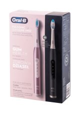 Oral-B Pulsonic Slim Luxe 4900 To soniske tandb�rster Sort, Pink #11