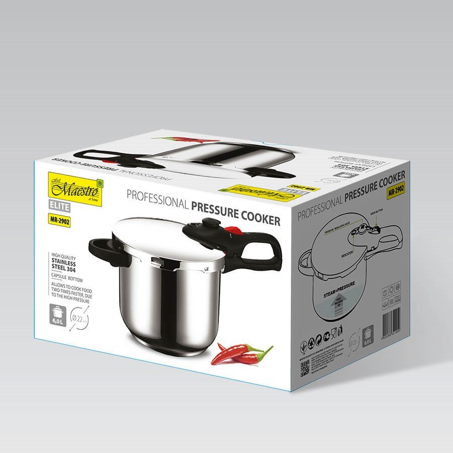 Maestro MR-2902 Trykkoger 6 l Slv #10