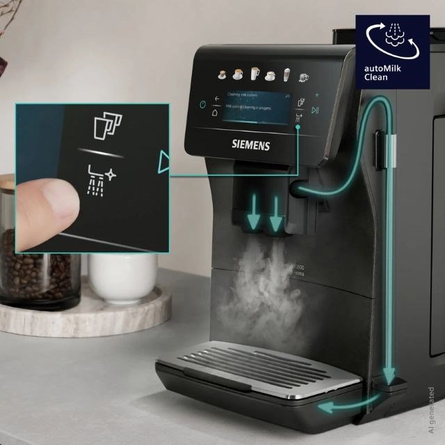 Siemens EQ600 iAroma TP603E08 espressomaskine, 15 bar #5