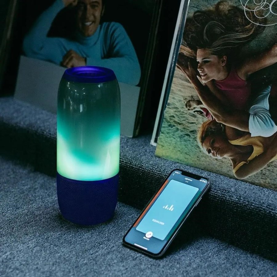 Trdls LED-hjttaler V-TAC SMART VT-7456 RGB Bluetooth 2x3W (SKU 8569) Bl #5