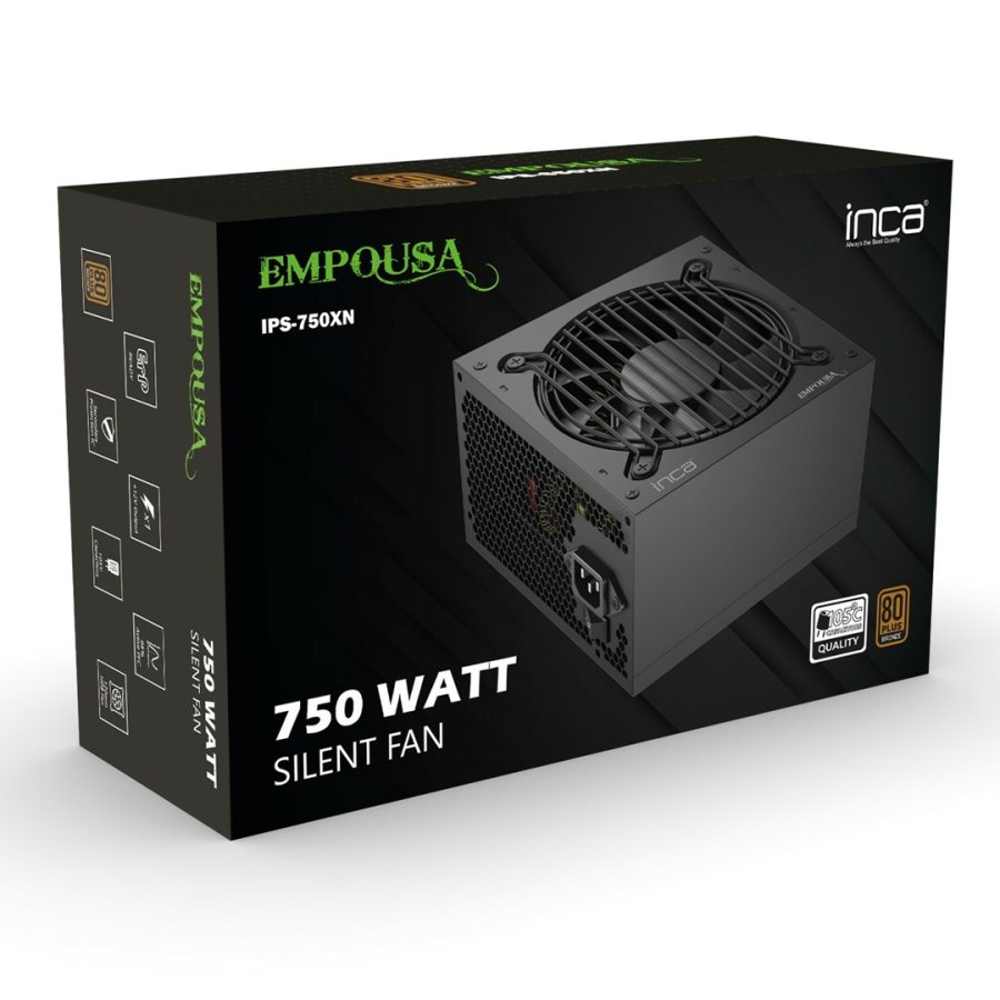 Inca IPS-750XN enhed til str�mforsyning 750 W ATX Sort #6