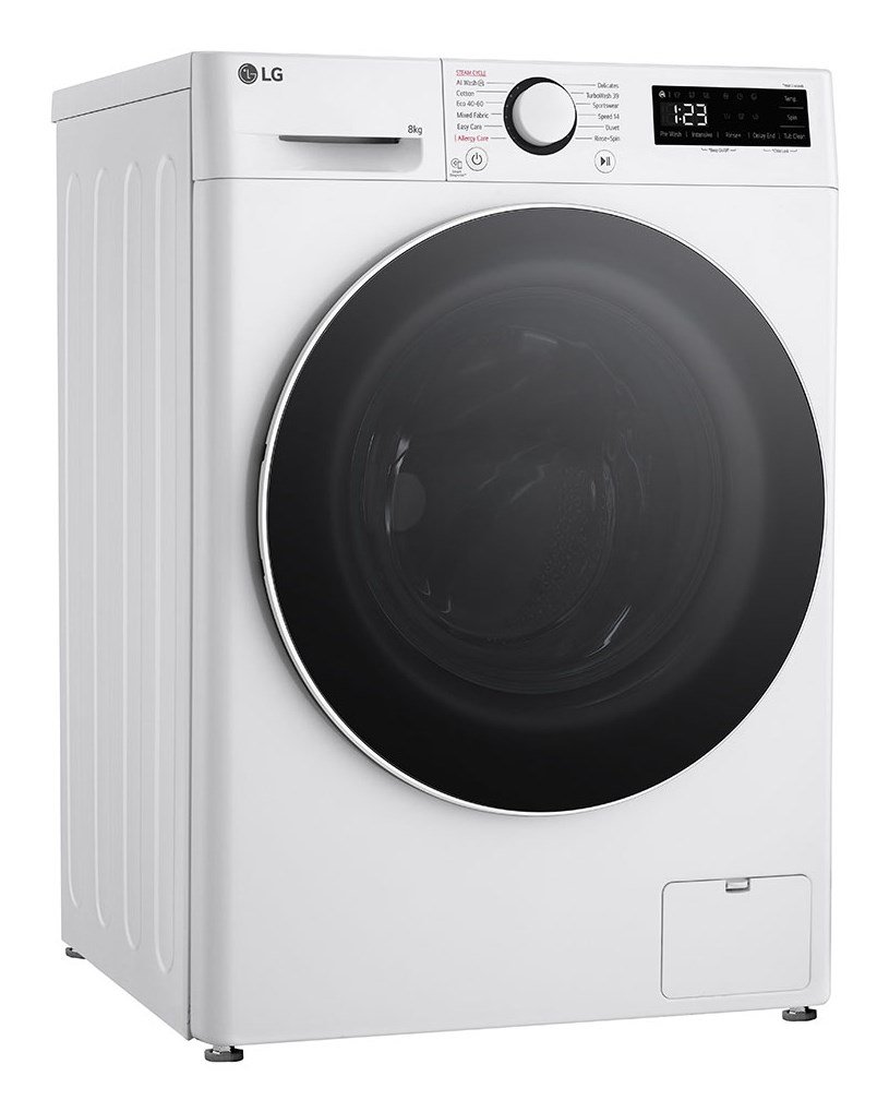 LG F2WR508S0W vaskemaskine Front-lsning 8 kg 1200 rpm Sort, Hvid #9