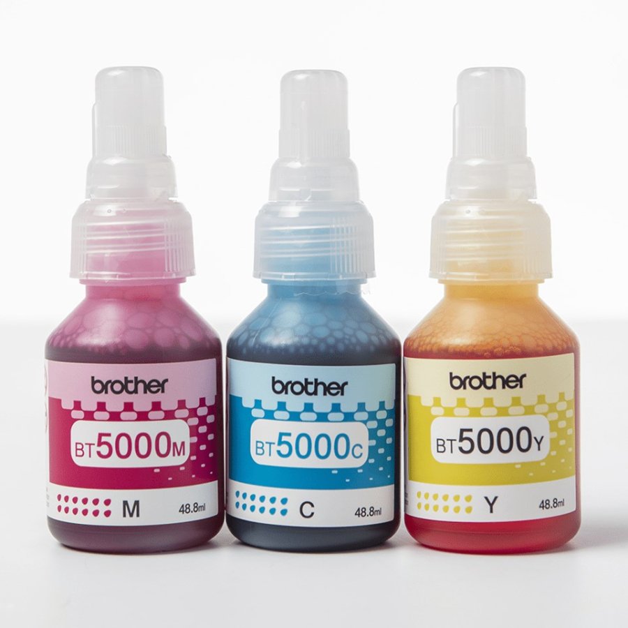 Brother BT5000CLVAL blkpatron 3 stk Kompatibel Bl, Magenta, Gul #2
