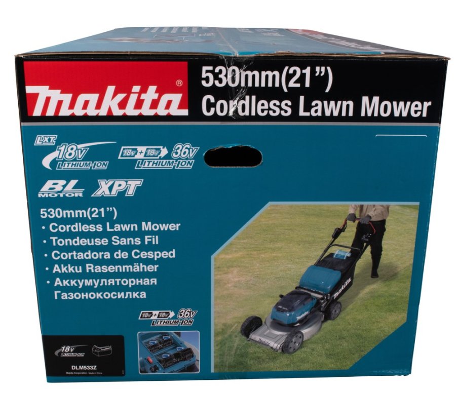 Makita DLM533Z plneklipper Batteri Sort, Bl #17