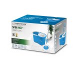 Mop with Bucket Esperanza EHS005 Bl Hvid Mikrofiber #8