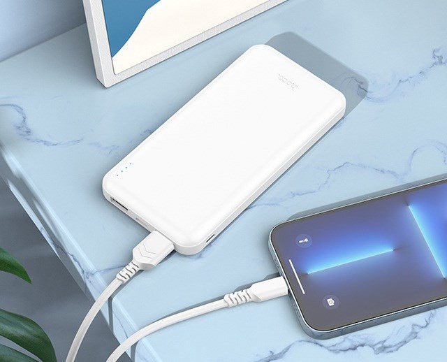 Hoco J100 Powerbank 10000 mAh Hvid #3