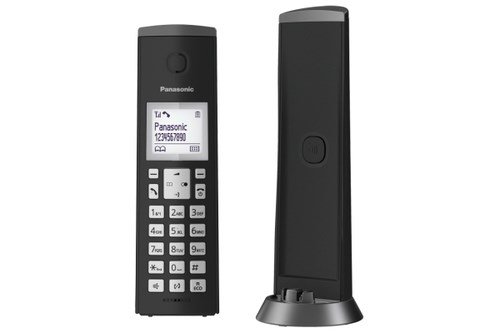 Panasonic KX-TGK210FXB telefon DECT telefon Nummervisning Sort #6