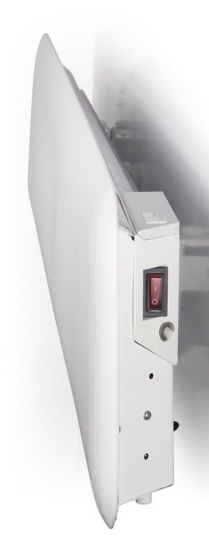 Mill STEEL 800W Indendrs Hvid Konvektor elektrisk rumvarmer #9