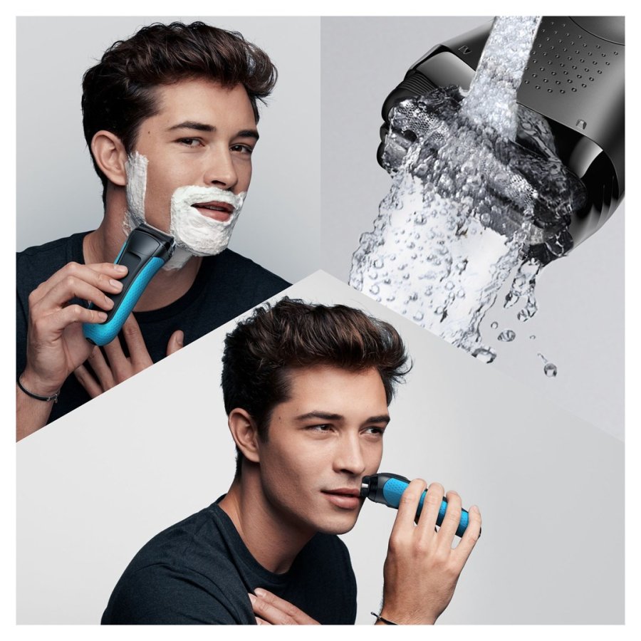 Braun Series 3 3040s Folie shaver Trimmer Sort, Bl #3