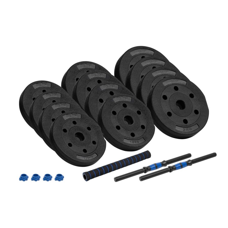 REBEL ACTIVE Hantle bitumiczne regulowane z łącznikiem 2x10 kg #9