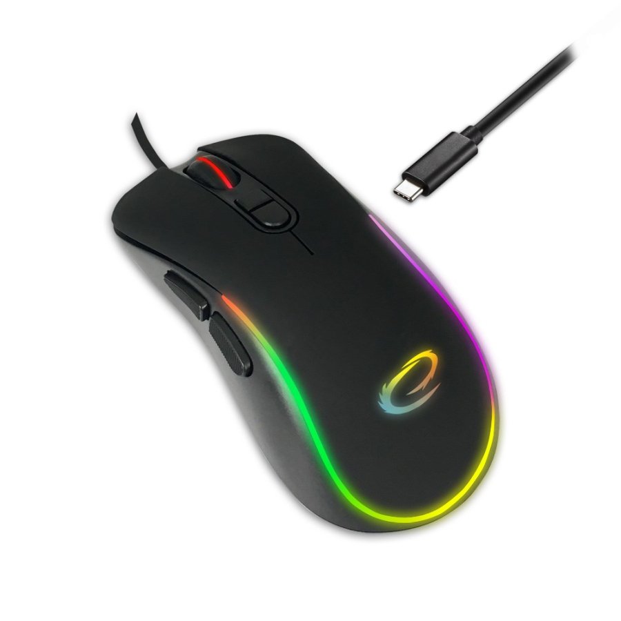 Esperanza EGM303 mus Hjre hnd USB Type-C Optisk 2400 dpi #8