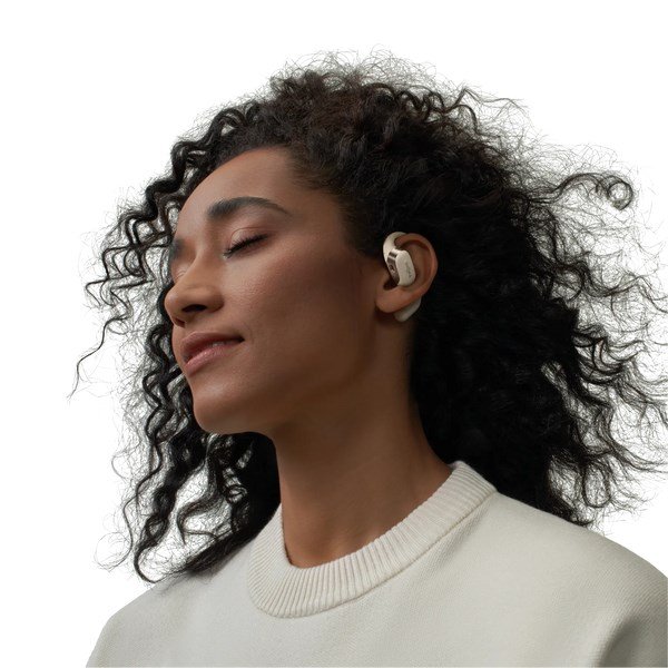 SHOKZ OpenFit Hovedtelefoner Trdls rekrog Opkald/Musik/Sport/Hverdag Bluetooth Hvid #2