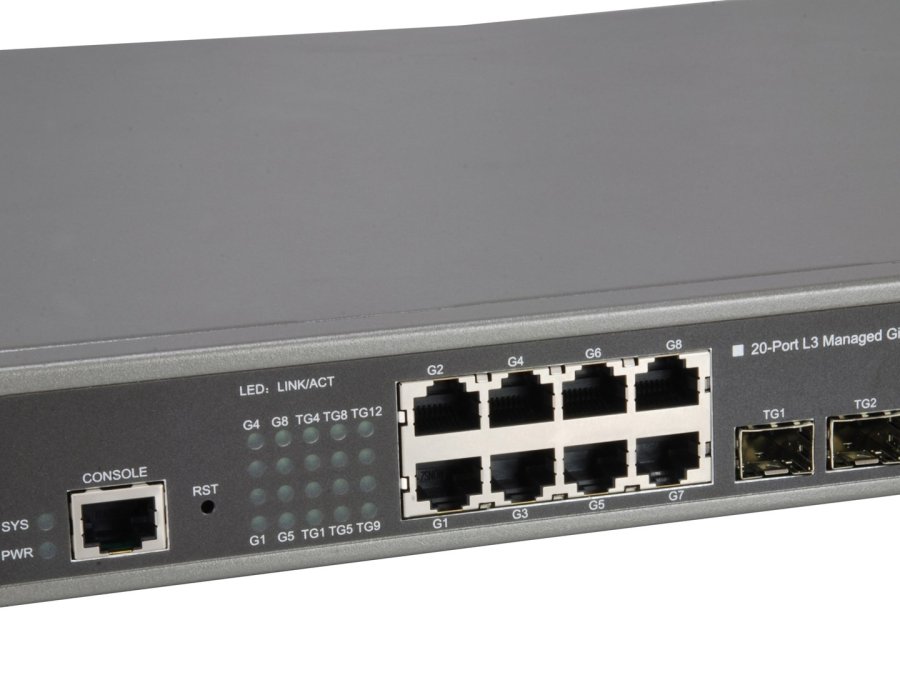 LevelOne GTL-2091 Administreret L3 Gigabit Ethernet (10/100/1000) Gr� #6