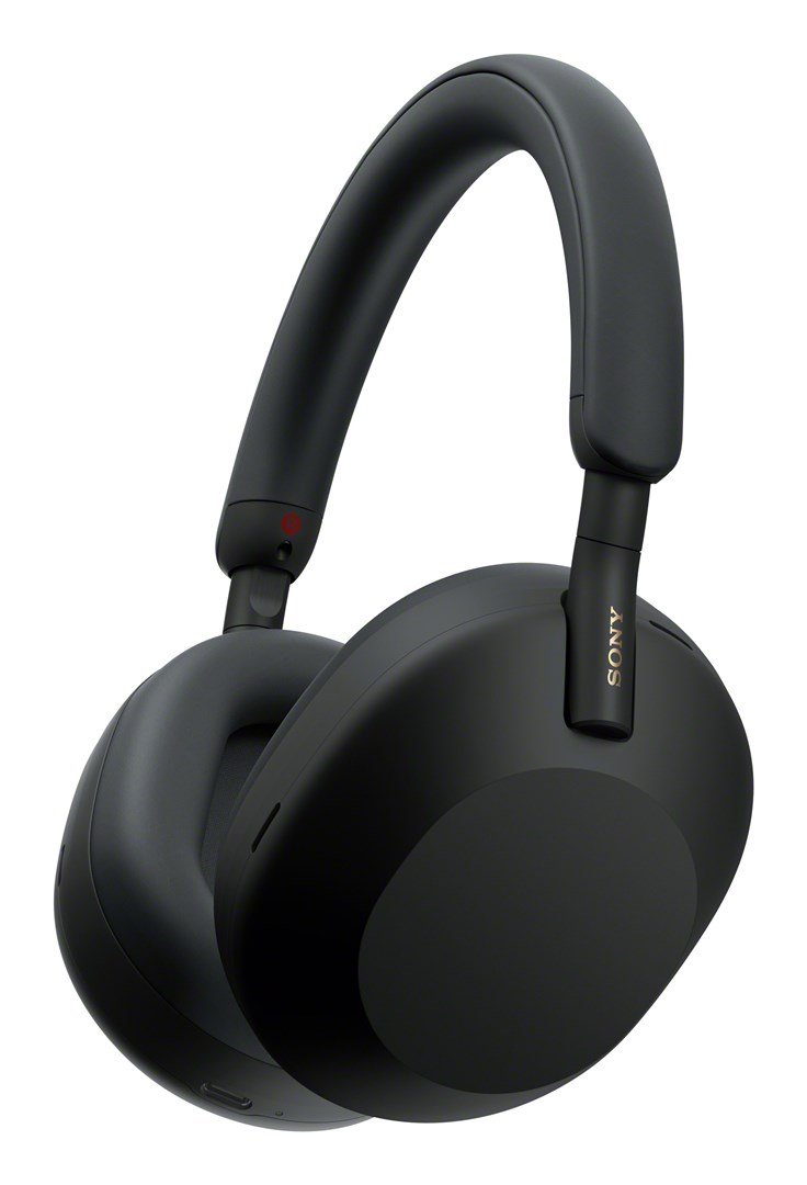 Sony WH-1000XM5 Headset Kabel & trdls Opkald/musik Bluetooth Sort #1