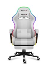 HUZARO FORCE 4.7 RGB White GAMING STOL #9