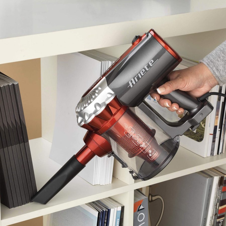 Ariete 2761/10 Stick vakuum Vekselstrm Dry HEPA Posels 1 L 600 W Sort, Rd #7