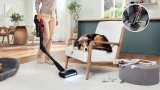 Bosch BCS1041PET stav stvsuger & elektrisk kost Stick vakuum Batteri Dry HEPA Posels 0,4 L 23,5 W Sort, Rd 4 At #10