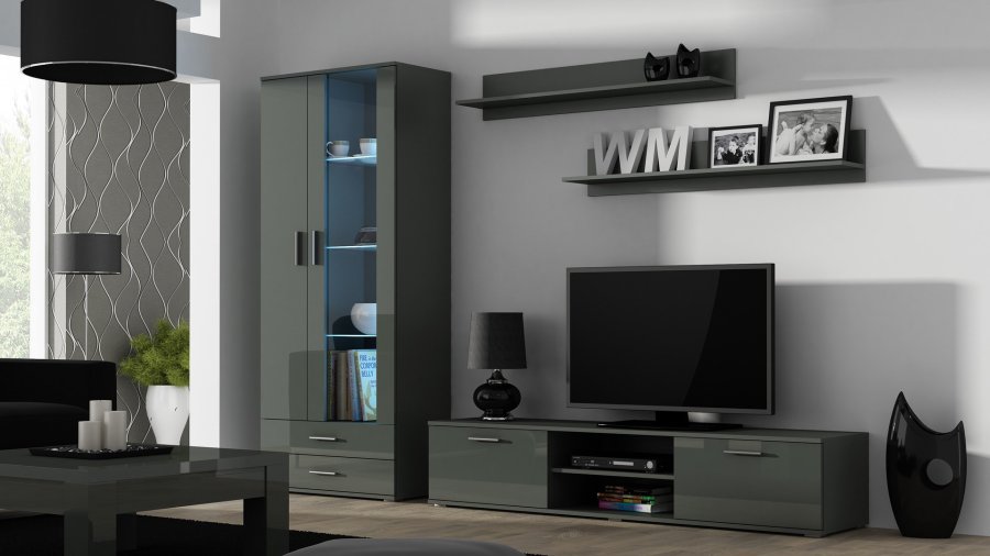 Cama SOHORTV180SZ/SZ TV stativ & underholdningscenter 1 hylder #7
