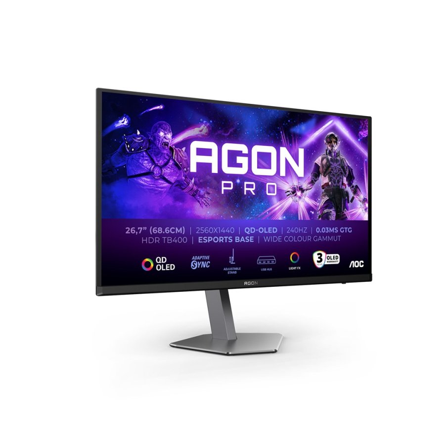 AOC AGON PRO AG276QZD2 computerskrm 67,8 cm (26.7