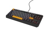GENESIS Thor 230 TKL tastatur Spil USB + RF Wireless + Bluetooth QWERTY Sort, Gr, Orange #1