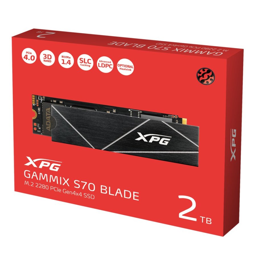 XPG GAMMIX S70 Blade M.2 2000 GB PCI Express 4.0 3D NAND NVMe #6