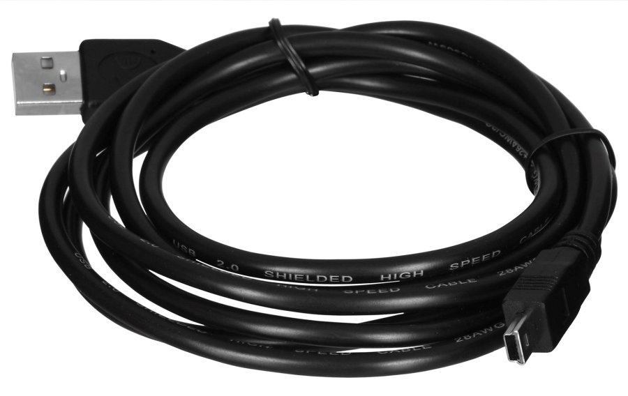 Gembird 1.8m USB 2.0 A/mini-USB M USB-kabel 1,8 m USB A Mini-USB B Sort #2