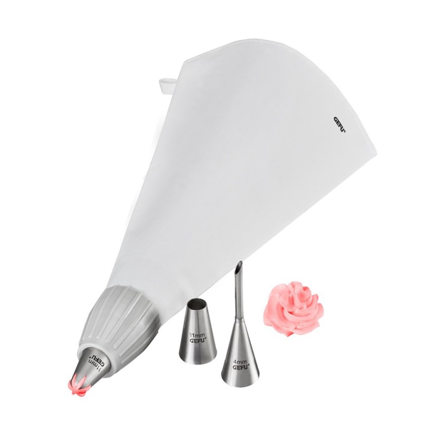 GEFU 14330 wienerbrd dekorationspose Bomuld, Plast, Rustfrit stl #1