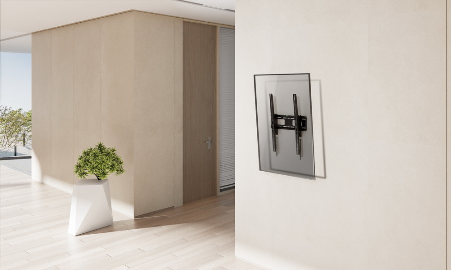 Gembird WM-75T-03 Vgbeslag til digital skiltning til TV, stende (vipbart), 37