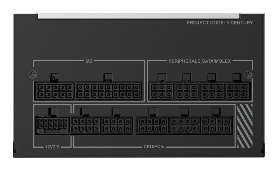Montech CENTURY II 1050W enhed til str�mforsyning 20+4 pin ATX ATX S�lv #13