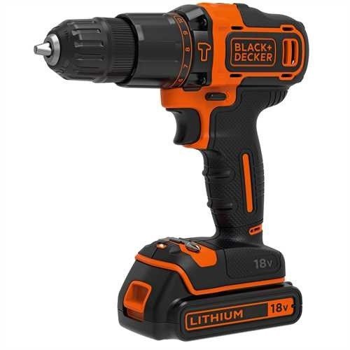 Black & Decker BDCHD18-QW bor 1400 rpm Sort, Orange #1